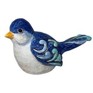 Jim Shore Blue Bird Figurine Bella 2011 Outdoor Living Garden Decor
